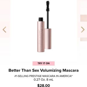 Better Than Sex Mascara NIB